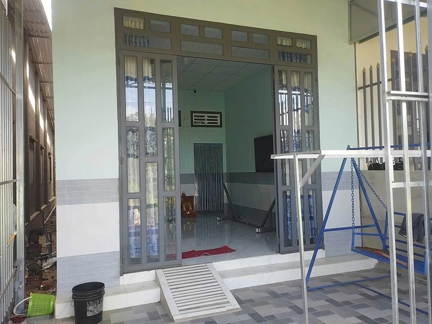 Bán nhà và đất 110m² nằm gần chợ Tân Hội Tây Ninh 569 triệu - Ảnh 1