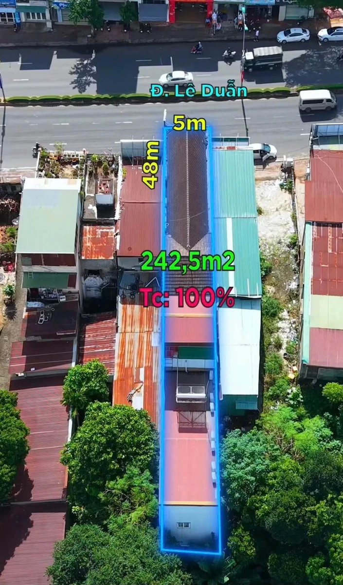 Bán nhà nghỉ mặt tiền Lê Duẩn 5x48m, 14 phòng, thu nhập 40 triệu/tháng, Ea Kao, Buôn Ma Thuột - Ảnh thu nhỏ 2
