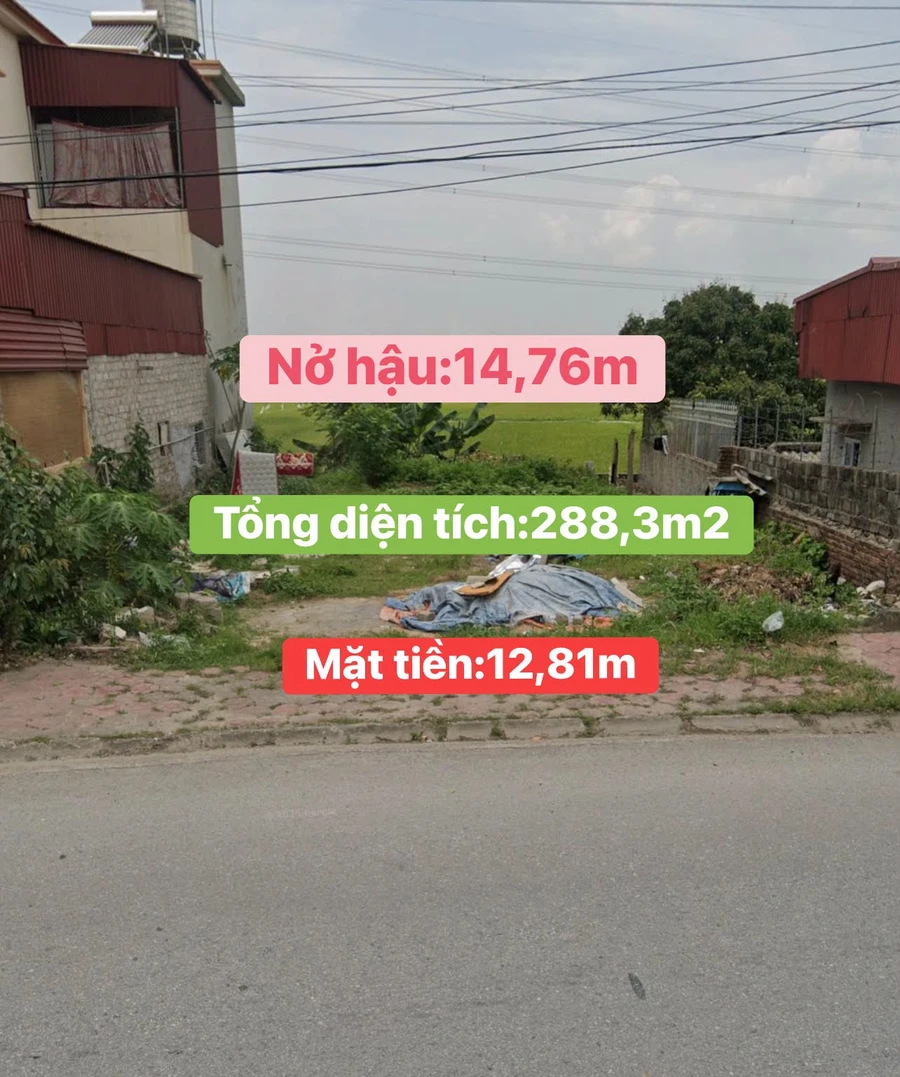 Bán đất mặt tiền 12.81m, 288.3m² tại Hải Phòng, giá 3 tỷ - Ảnh thu nhỏ 3
