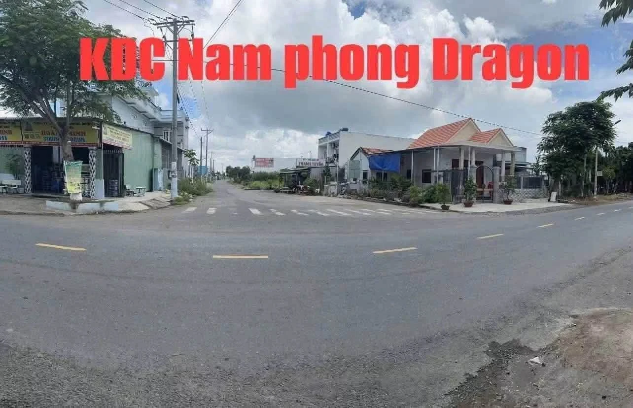 Bán đất nền 81.2m² KDC Nam Phong Dragon Cần Dước 590 triệu - Ảnh 1
