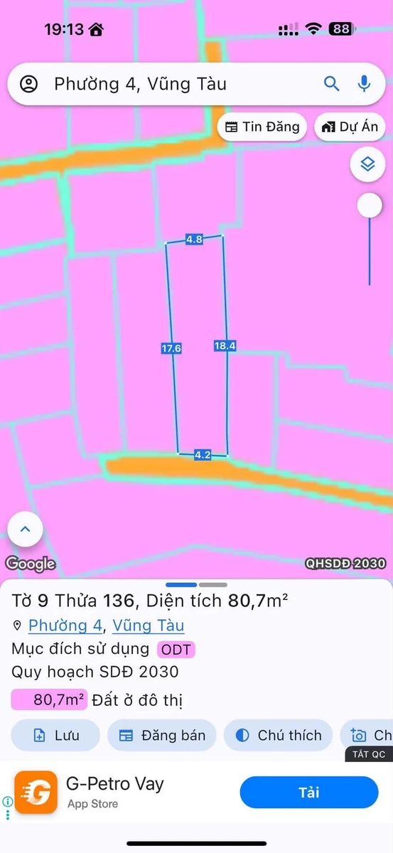 Bán nhà 1 trệt 1 lầu 2 PN tại Phường 4, Vũng Tàu, 80.5m2, 4.2 tỷ - Ảnh thu nhỏ 3