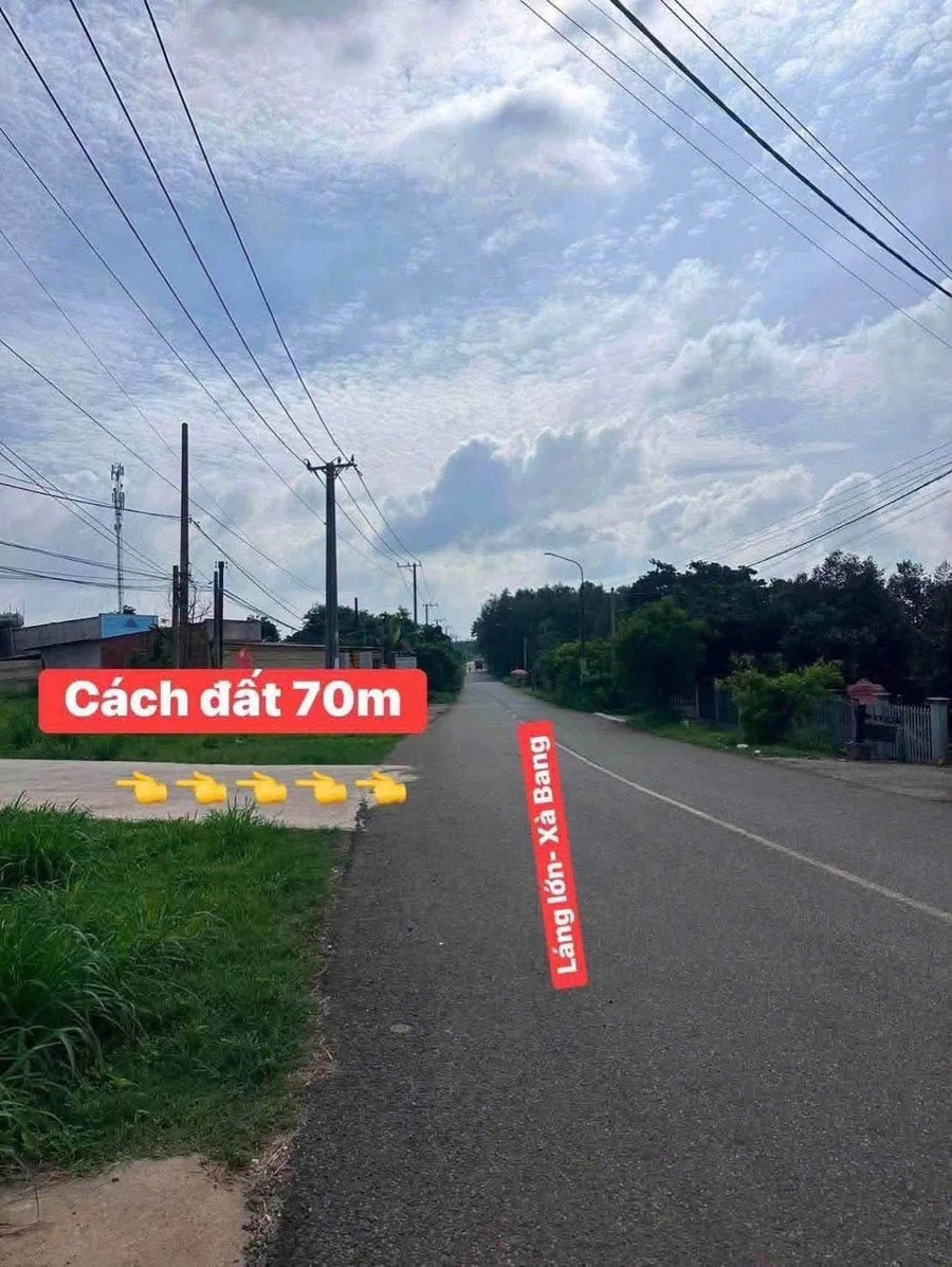 Bán đất Láng Lớn, Nhà Bè 510 triệu, gần KCN Châu Đức - Ảnh thu nhỏ 4