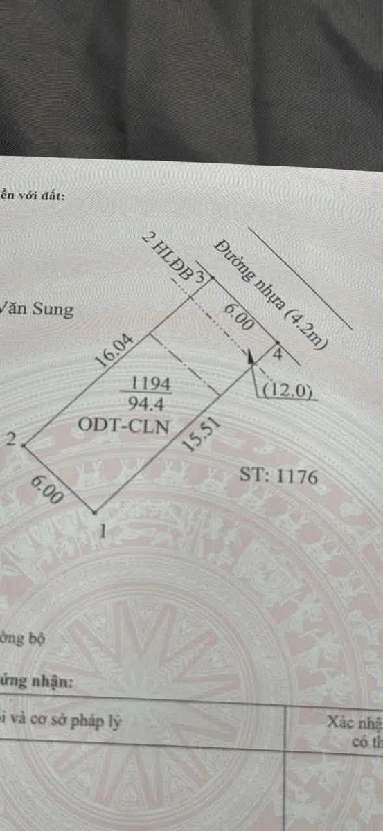 Bán đất Phú Hoà Thủ Dầu Một 94.4m2, giá 2 tỷ 790 triệu - Ảnh thu nhỏ 5