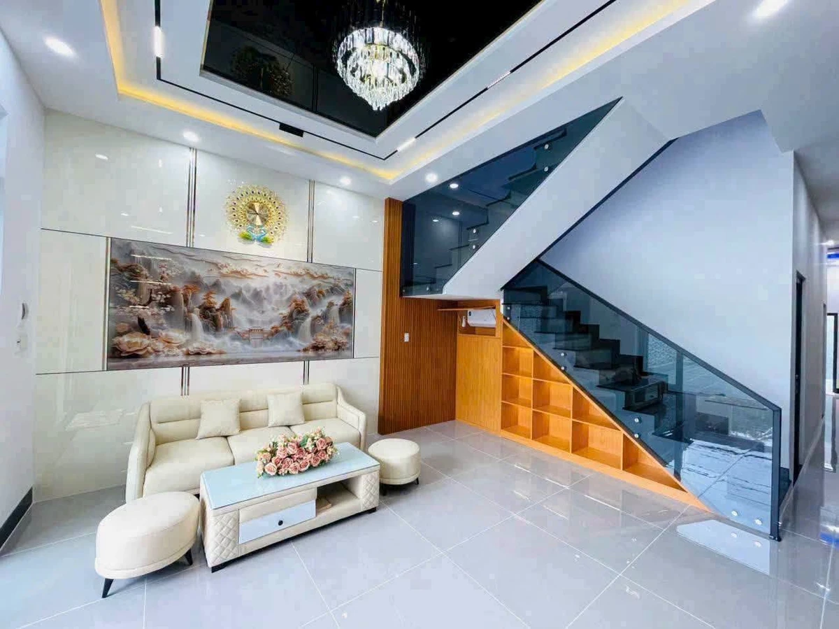 Bán nhà 1 trệt 1 lầu 4PN mặt tiền Hồ Thiện Phó 125m² Rạch Giá An Giang - Ảnh thu nhỏ 4