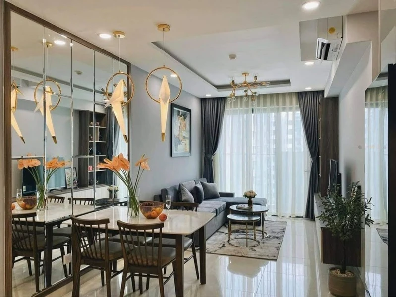 Cho thuê căn hộ Emerald Celadon 84m2, 2PN+1, full nội thất, Tân Phú