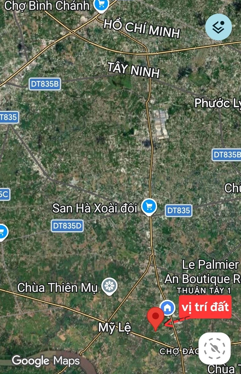 Bán đất thổ cư 82m² sổ hồng riêng Tân Trạch Cần Dước Long An - Ảnh thu nhỏ 3