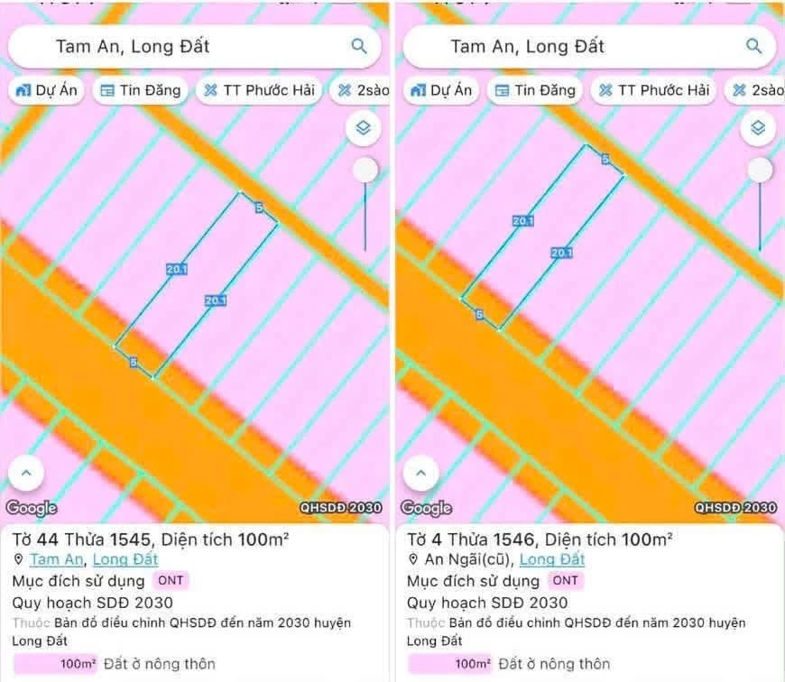 Bán đất Bà Rịa 100m² gần Chợ Bến 1,35 tỷ - Ảnh 1