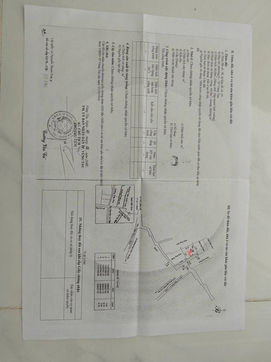Bán nhà hẻm 60m2 Ngư Phủ Vũng Tàu - Ảnh thu nhỏ 2