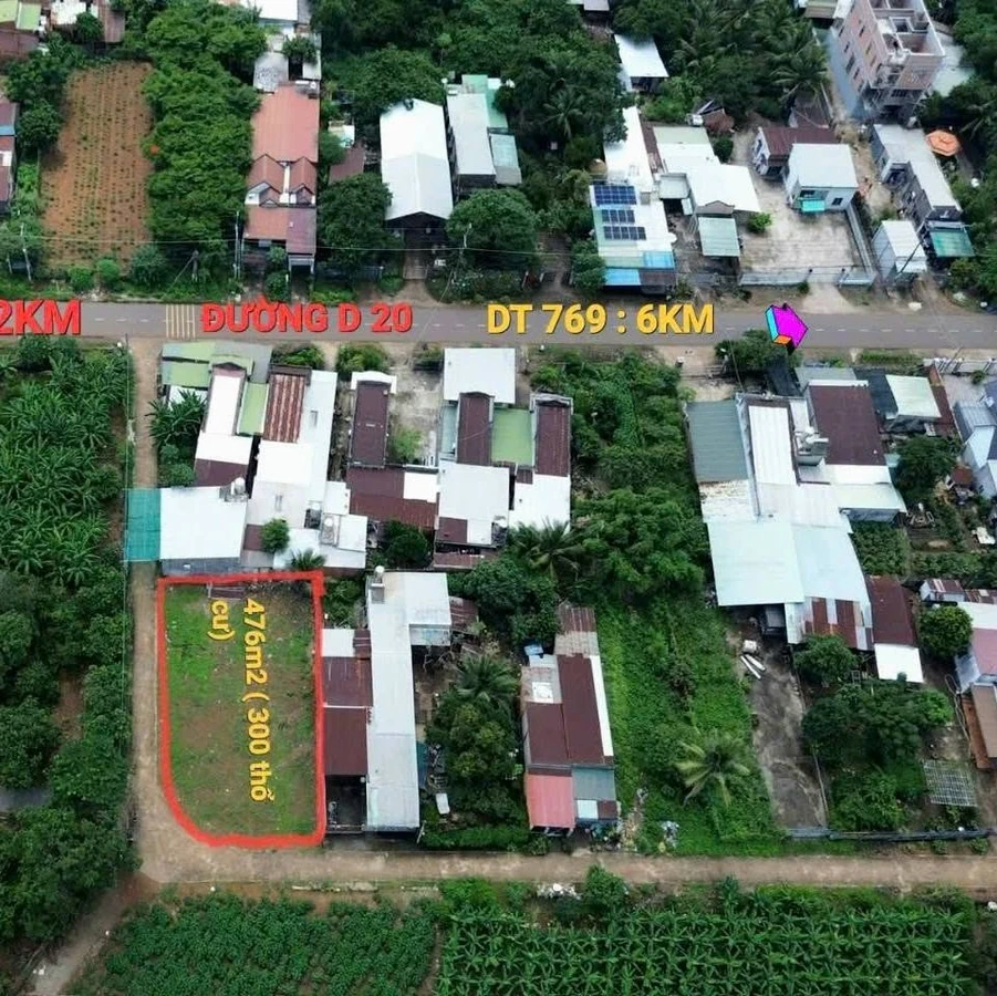 Bán đất 476m² 2 mặt tiền Hưng Thịnh Hóc Môn 2.35 tỷ - Ảnh thu nhỏ 5