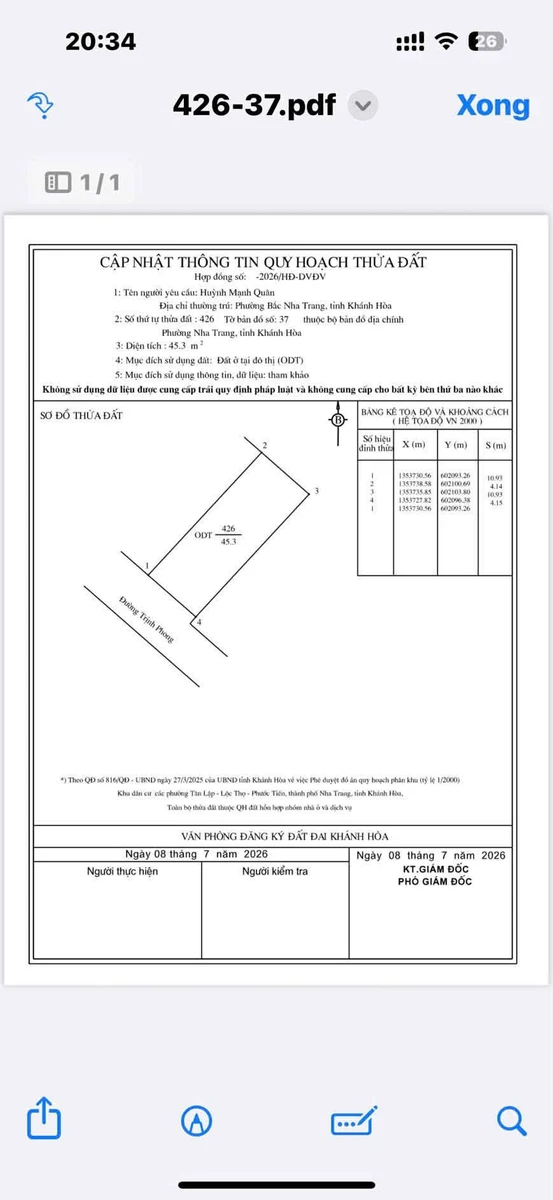 Bán nhà mặt tiền Trịnh Phong 45.3m² 2PN Nha Trang 10.5 tỷ - Ảnh thu nhỏ 2