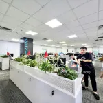 Cho thuê 1000m² sàn văn phòng tòa CIC Tower 219 Trung Kính, Cầu Giấy có cắt từ 300m², giá ưu đãi - Ảnh thu nhỏ 28