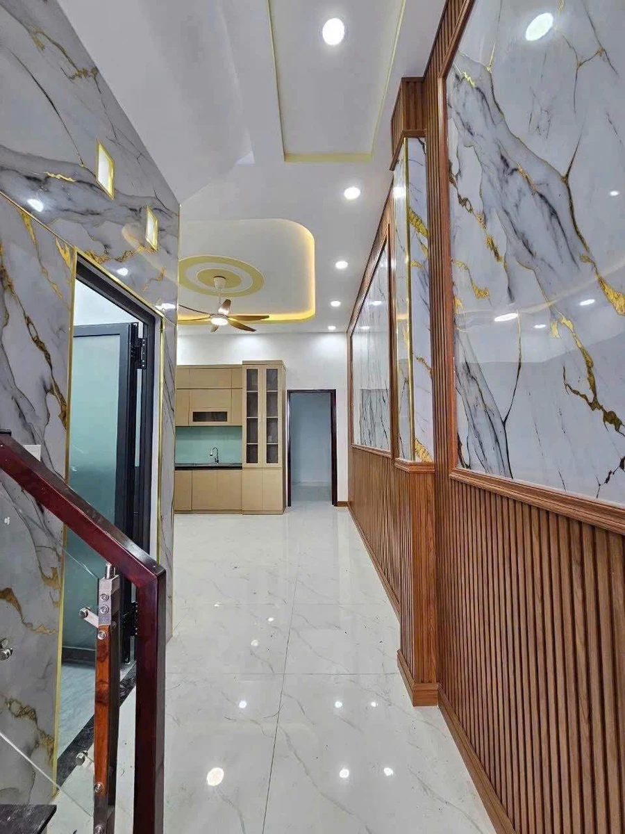 Bán nhà 1 trệt 1 lầu 77m² Đông Hòa, sổ hoàn công - Ảnh thu nhỏ 3