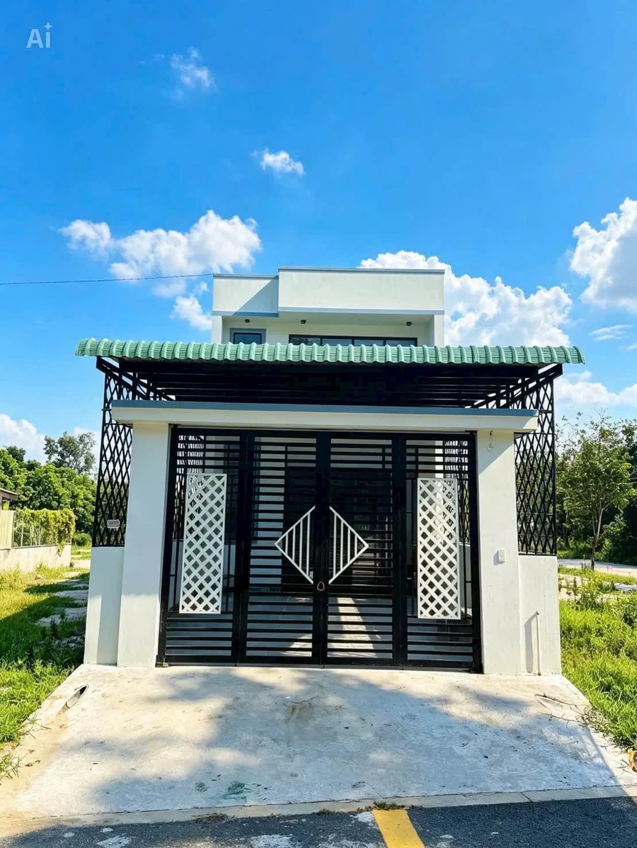 Bán nhà gác lửng sân vườn 65m² 3 phòng Mỹ Phước - Ảnh thu nhỏ 2
