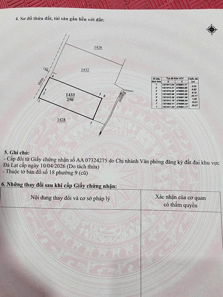 Bán lô đất 2 mặt tiền 10x25m đường Trạng Trình, Phường 9, Đà Lạt giá 15 tỷ - Ảnh 1
