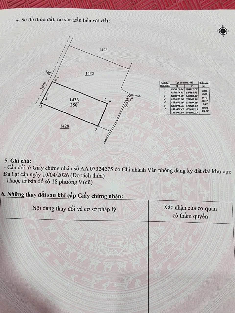 Bán lô đất 2 mặt tiền 10x25m đường Trạng Trình, Phường 9, Đà Lạt giá 15 tỷ - Ảnh 1