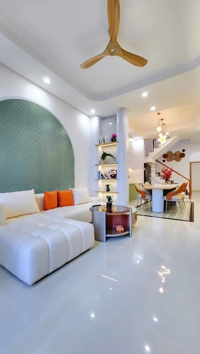 Bán nhà mặt tiền Hà Huy Giáp 96m² 3PN Tân Lợi - Ảnh 1
