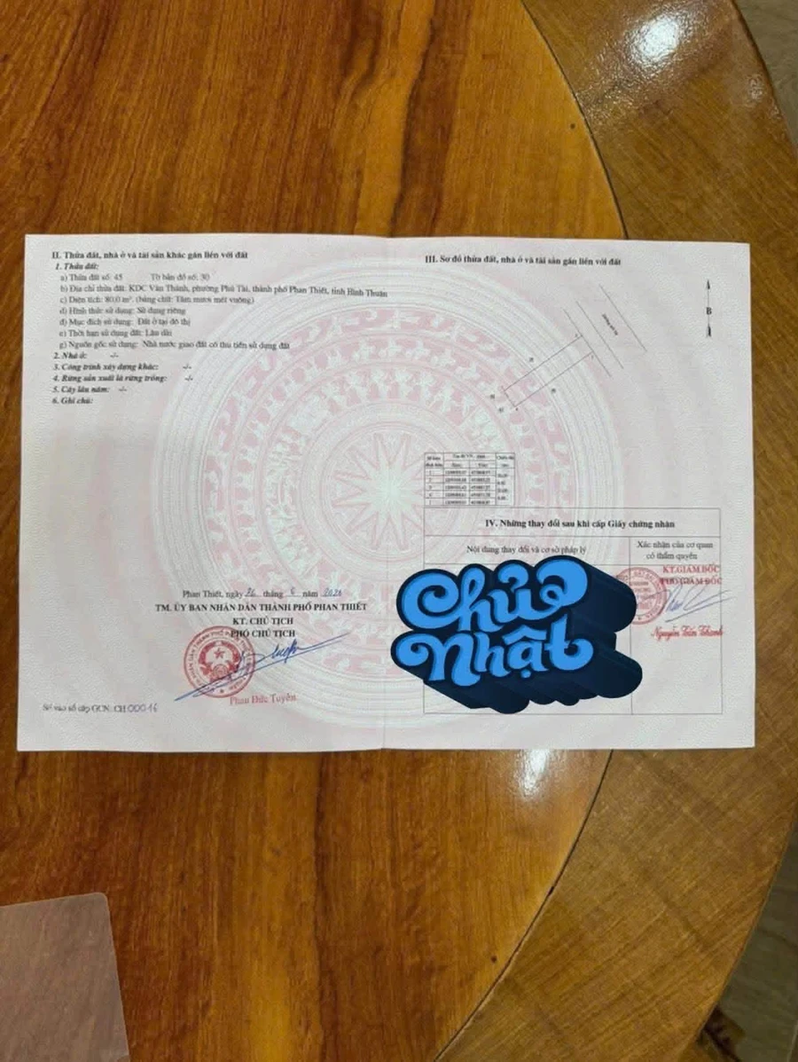 Bán nhà mặt tiền đường nhựa Trần Nguyên Hãn 80m2, KDC Văn Thánh 3, Phan Thiết - Ảnh thu nhỏ 5