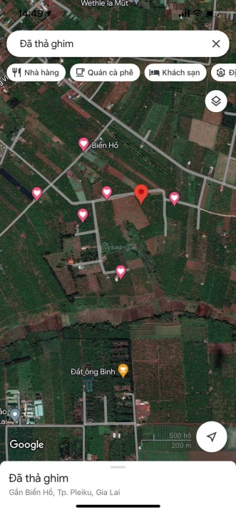 Cần bán lô đất rộng 15.437m2 tại xã Biển Hồ, mặt tiền rộng 120m. LH 0866 797 *** - Ảnh thu nhỏ 2