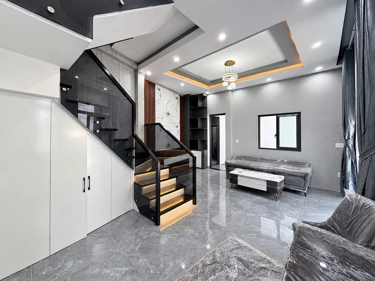 Bán nhà 1 trệt 1 lầu 67m² sát chợ Tân Phong, Bình Tân - Ảnh thu nhỏ 4