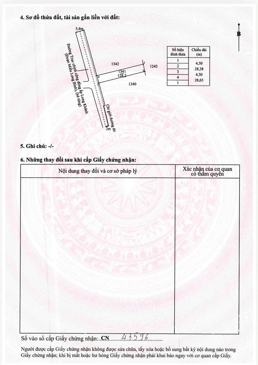 Bán nền đất 128m2 giá 1,25 tỷ Cần Giờ - Ảnh 1