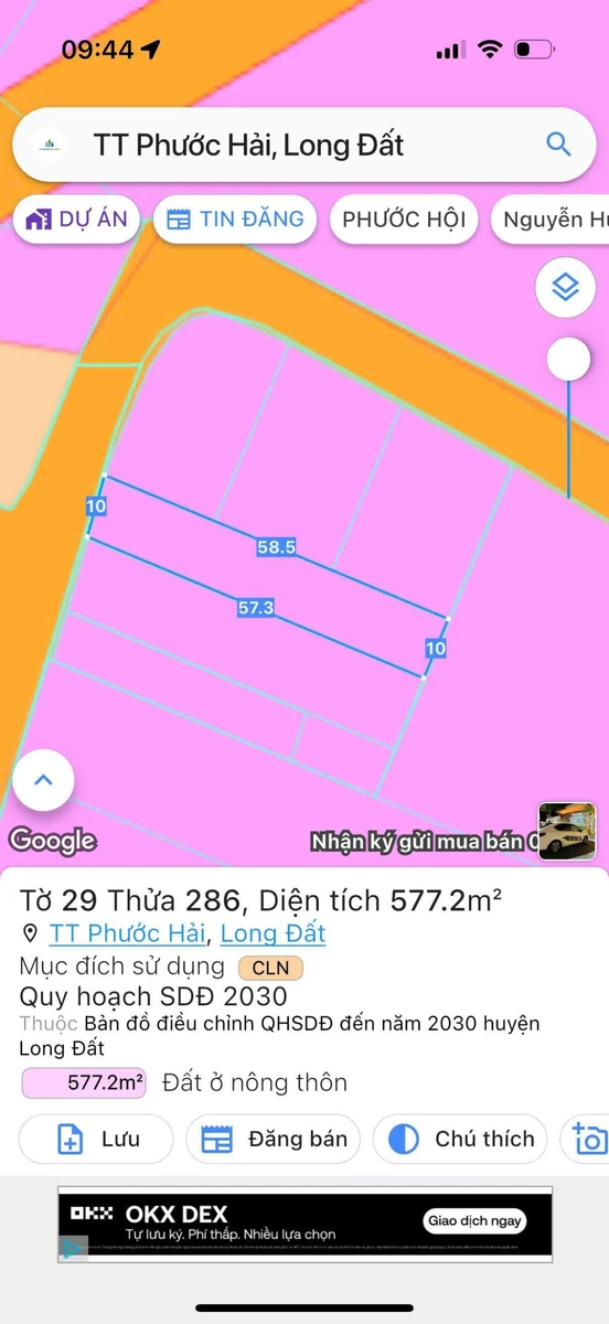 Đất 577m2 gần biển Phước Hải, TP HCM, 2.8 tỷ - Ảnh thu nhỏ 4