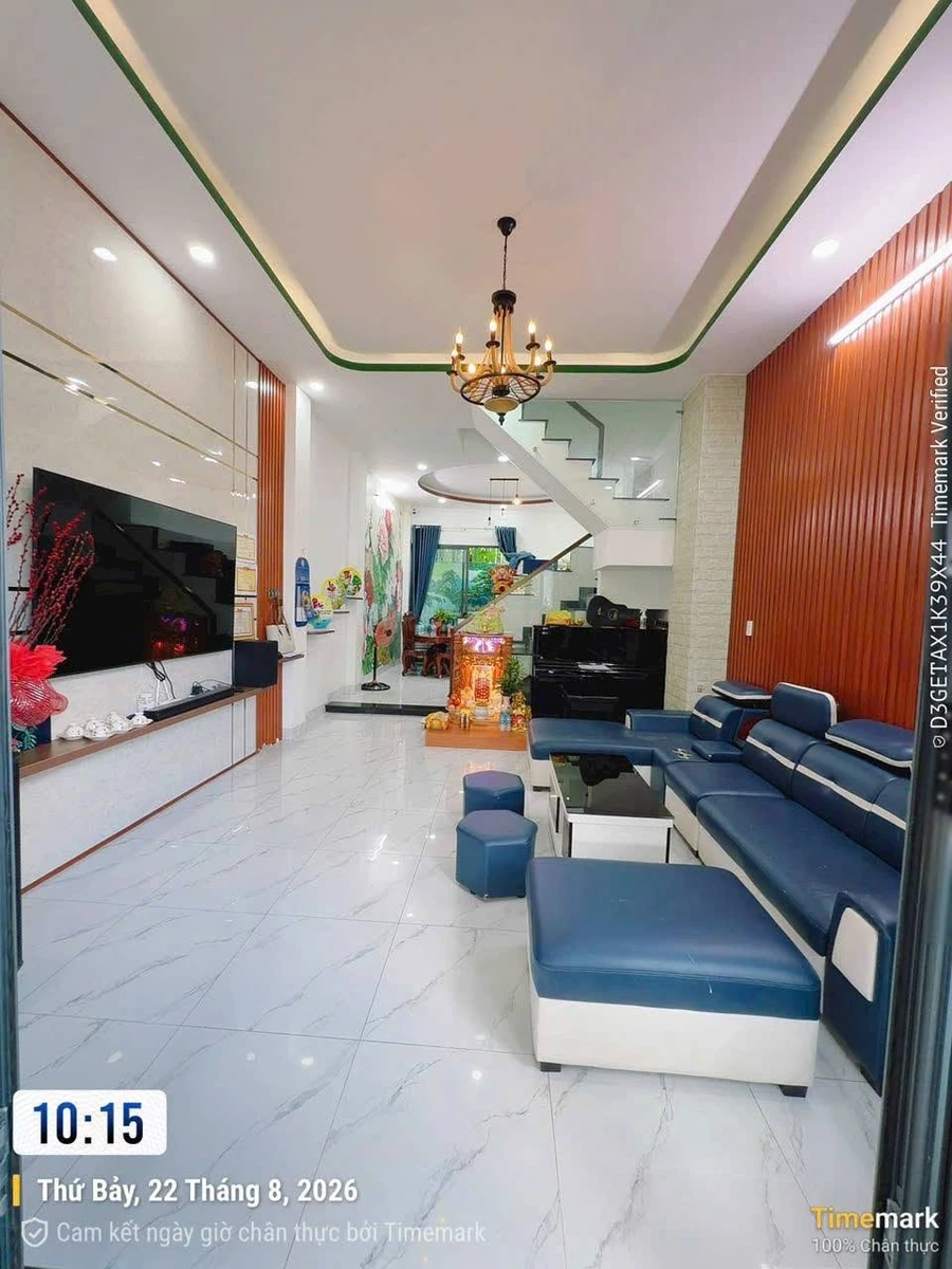 Bán nhà mặt tiền 3 tầng 85m2 Long Phước, 6.3 tỷ - Ảnh thu nhỏ 4