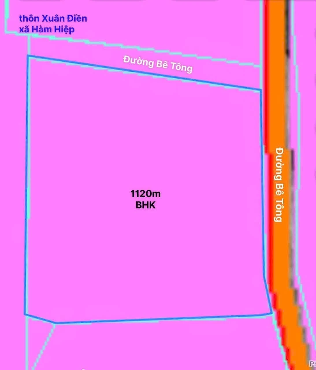 Bán đất sào lô góc 1120m² Hàm Hiệp, Bình Thuận - Ảnh 1