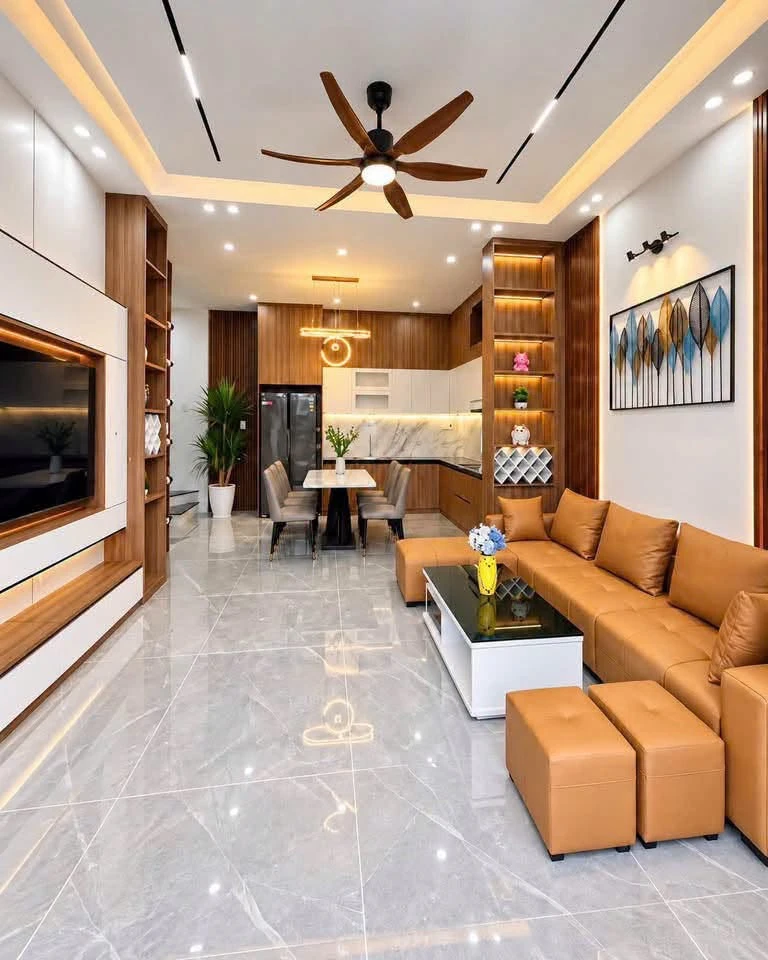 Bán nhà 3 tầng kiệt 584 Tôn Đản, ngang 9,5m, 87m2, 4PN, giá 5,2 tỷ - Ảnh thu nhỏ 2