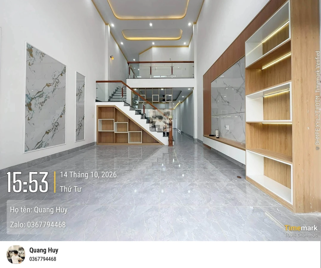 Bán nhà gác lửng Mỹ Phước 3 Bến Cát 150m², 3PN giá 2,59 tỷ - Ảnh thu nhỏ 3