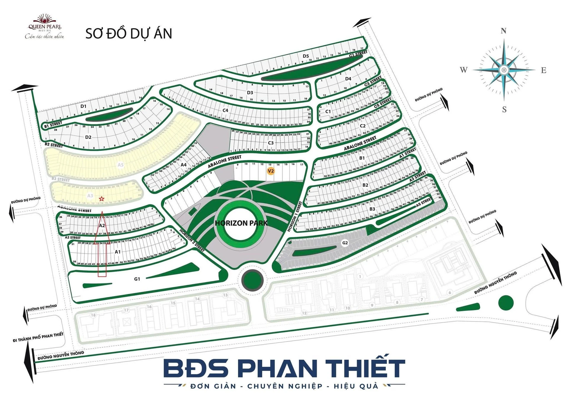 Bán đất Ocean Dunes Phú Hài 112,7m² view biển - Ảnh 1