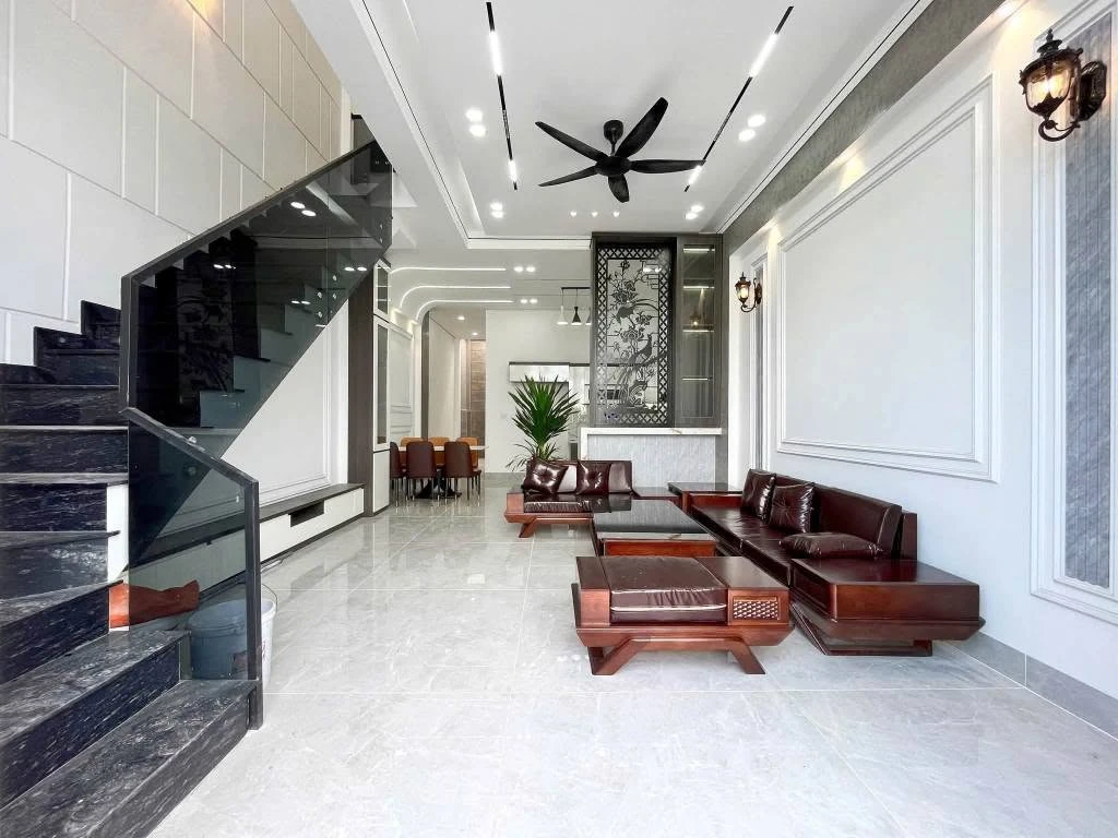 Bán nhà phố hiện đại 115m² 3 phòng ngủ tại Mỹ Hạnh Bắc, Long An - Ảnh thu nhỏ 3