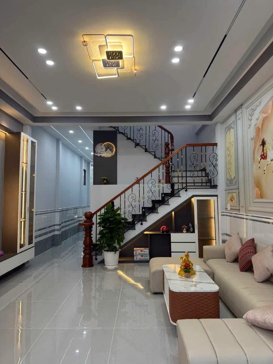 Cần bán gấp nhà 185m² 4PN Mỹ Hạnh Bắc, Đức Hoà, Long An - Ảnh thu nhỏ 2