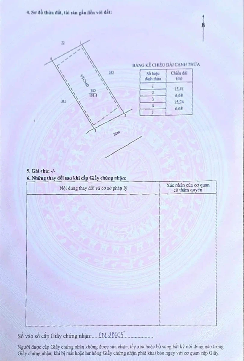 Bán đất Phước Hải 102,8m² 950 triệu - Ảnh thu nhỏ 3