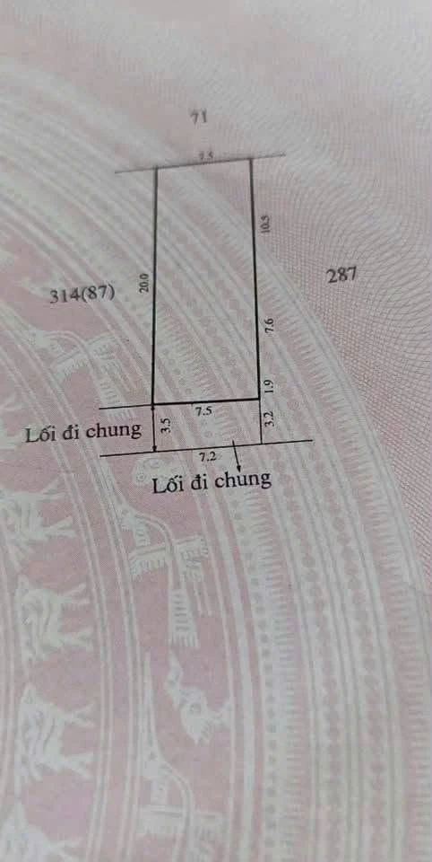 Bán đất 150m2 sát mặt tiền Nguyễn Sinh Cung, gần chợ Vỹ Dạ, Huế, giá 2,9 tỷ - Ảnh thu nhỏ 3