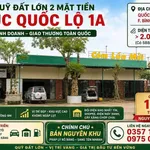 Bán quỹ đất 2.000m² 2 mặt tiền QL1A Bình Kiến 21 tỷ - Ảnh thu nhỏ 1