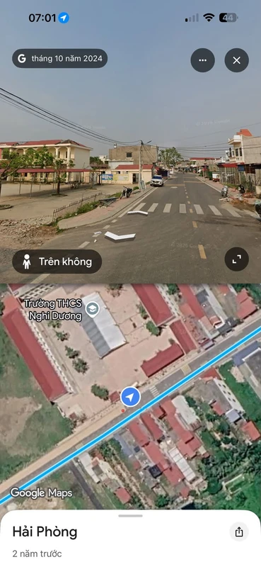 Bán đất 100m2 (70 thổ cư) Nghi Dương Kiến Thuỵ sổ đỏ