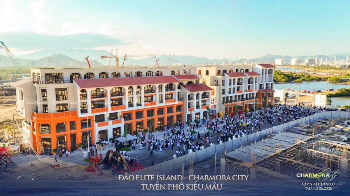 Căn nổi bật - Mở bán nhà liền kề, biệt thự Charmora City Nha Trang - Ảnh thu nhỏ 5