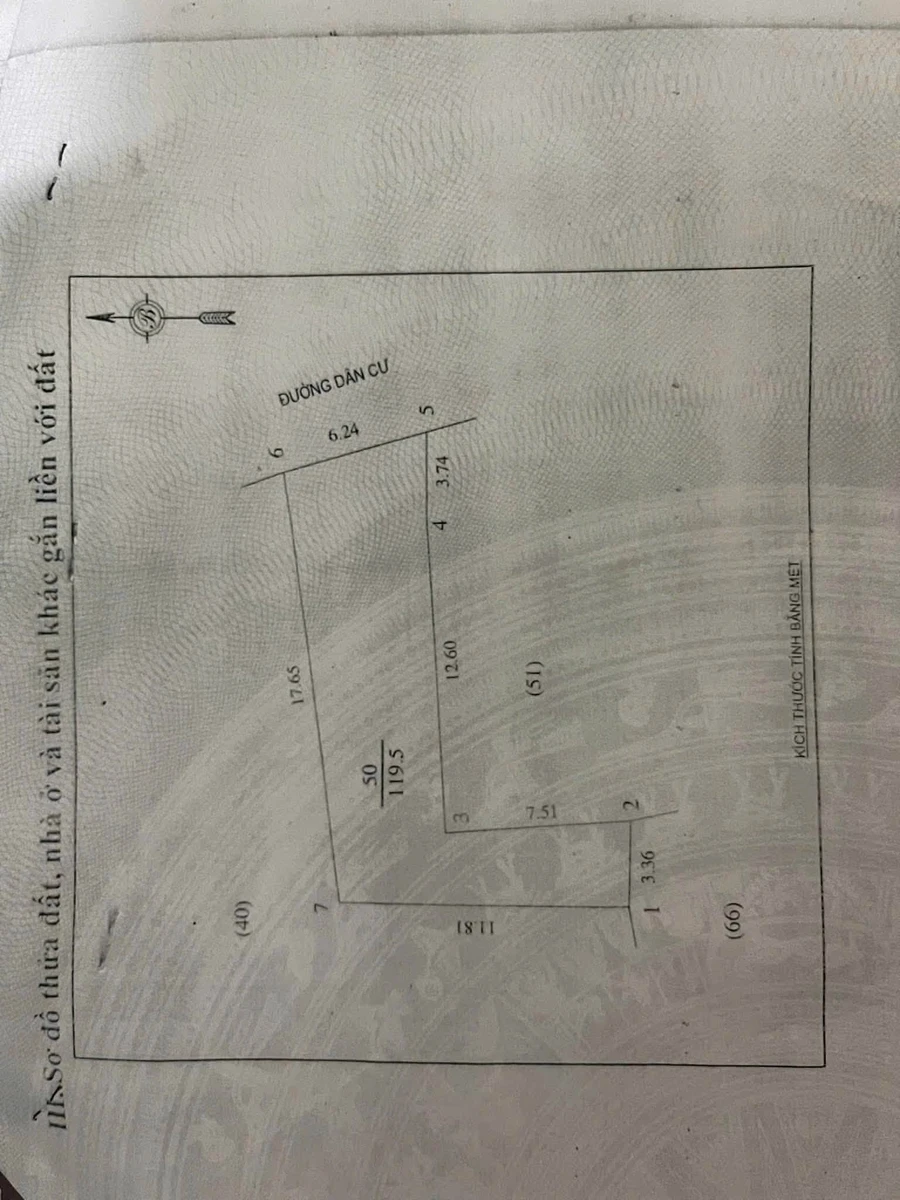 Bán đất tặng nhà C4 119.5m2 Trần Nhật Duật Tân Phú - Ảnh thu nhỏ 3