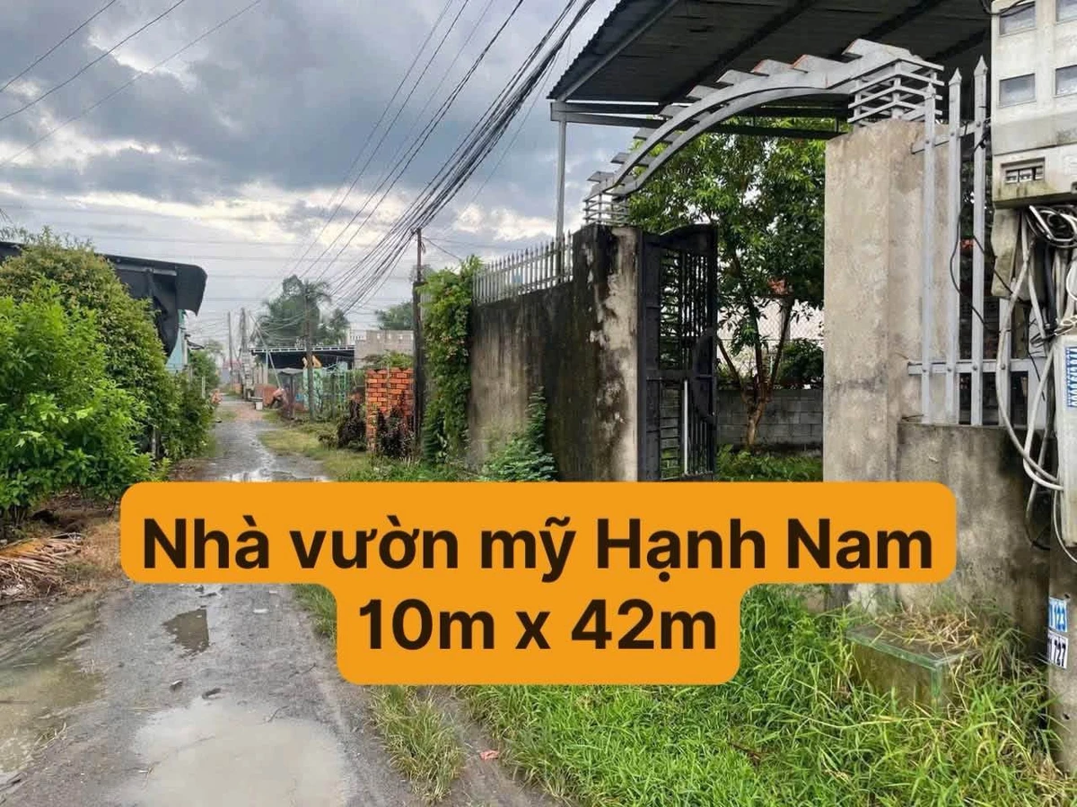 Bán nhà vườn 420m² Mỹ Hạnh Nam 2 tỷ 290 - Ảnh 1