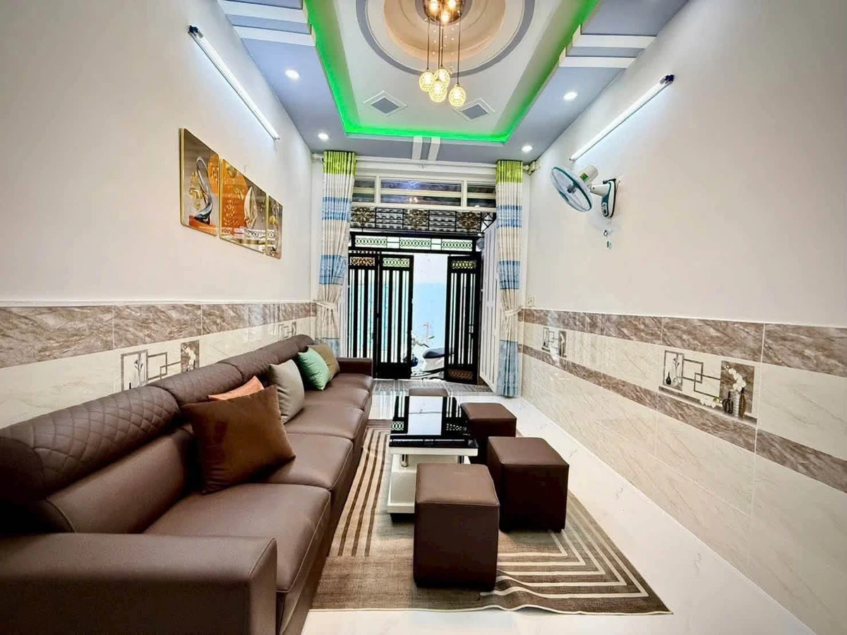Bán nhà 1 trệt 2 lầu 3PN 86,6m² Chợ Thiếc Quận 12 - Ảnh thu nhỏ 3