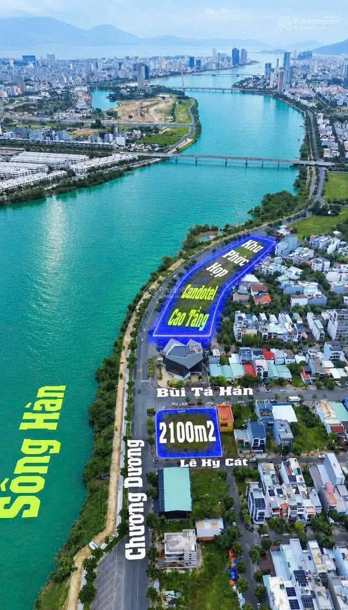 Bán đất 3 mặt tiền 2.100m² mặt sông Hàn Đà Nẵng - Ảnh thu nhỏ 2