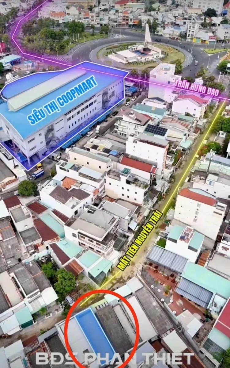 Bán nhà 2 mặt tiền 64,4m² Nguyễn Trãi Phan Thiết 2 tỷ - Ảnh thu nhỏ 4