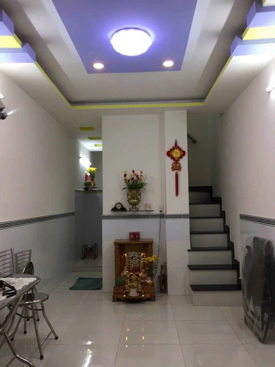 Bán nhà 1 trệt 1 lầu 2PN 2WC đường Thạnh Lộc 41, Quận 12 giá 1,42 tỷ - Ảnh thu nhỏ 2