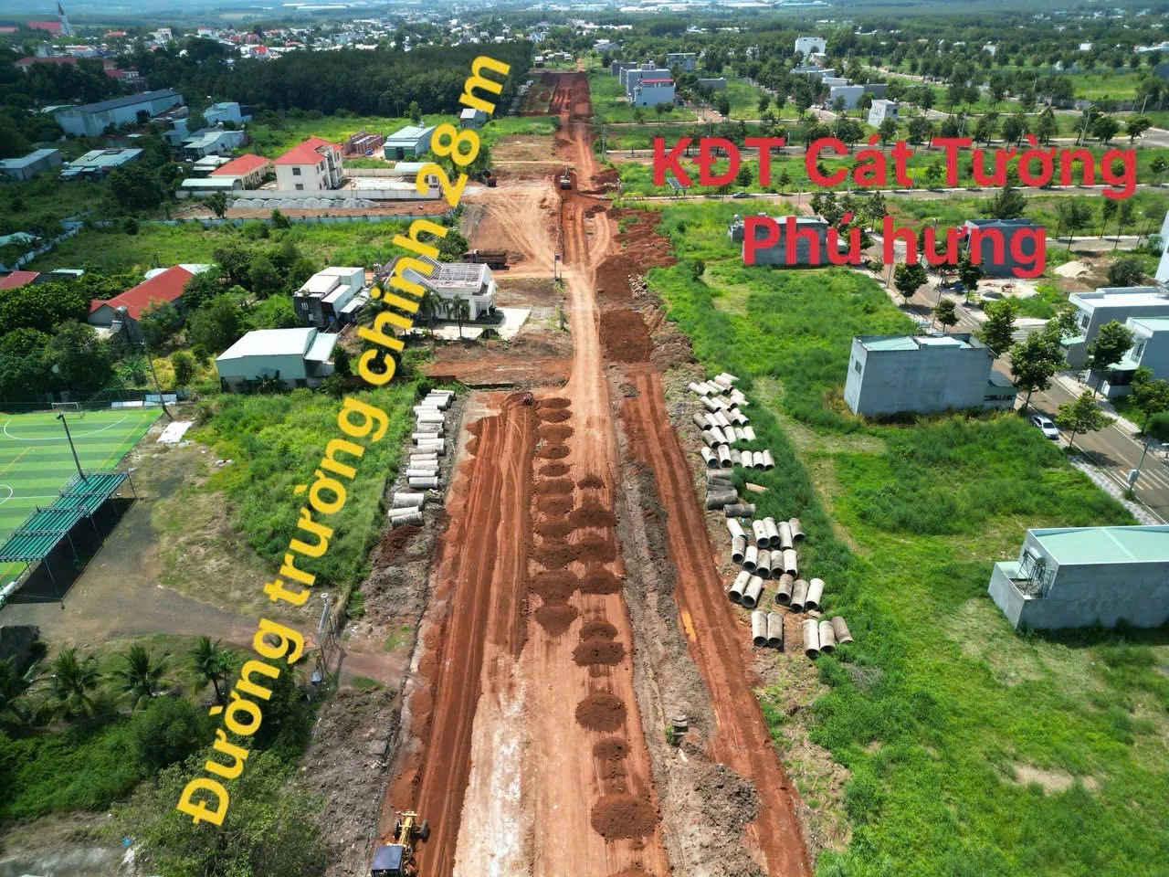 Bán đất 5x16 (80m²) giá 660 triệu Cát Tường Phú Hưng - Ảnh 1