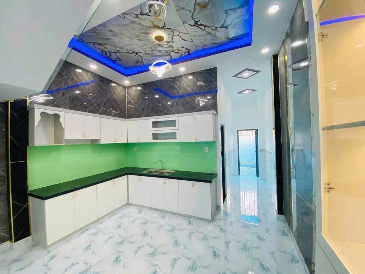 Bán nhà 1 trệt 1 lầu mặt tiền Năm Ngói, Cần Giuộc, 117m² - Ảnh thu nhỏ 5