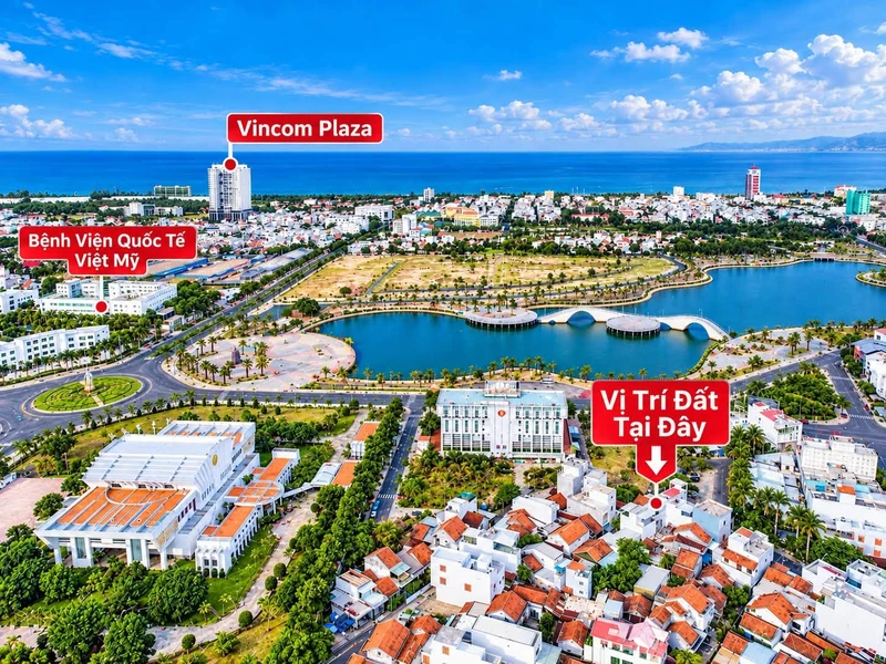 Bán lô góc 105m2 ba mặt tiền, Tuy Hoà, Phú Yên