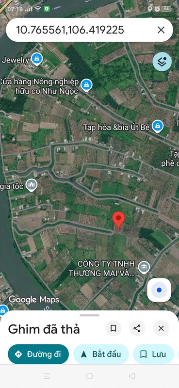 Bán đất lúa 5127m2 giá 3 tỷ 100 triệu Tây Ninh