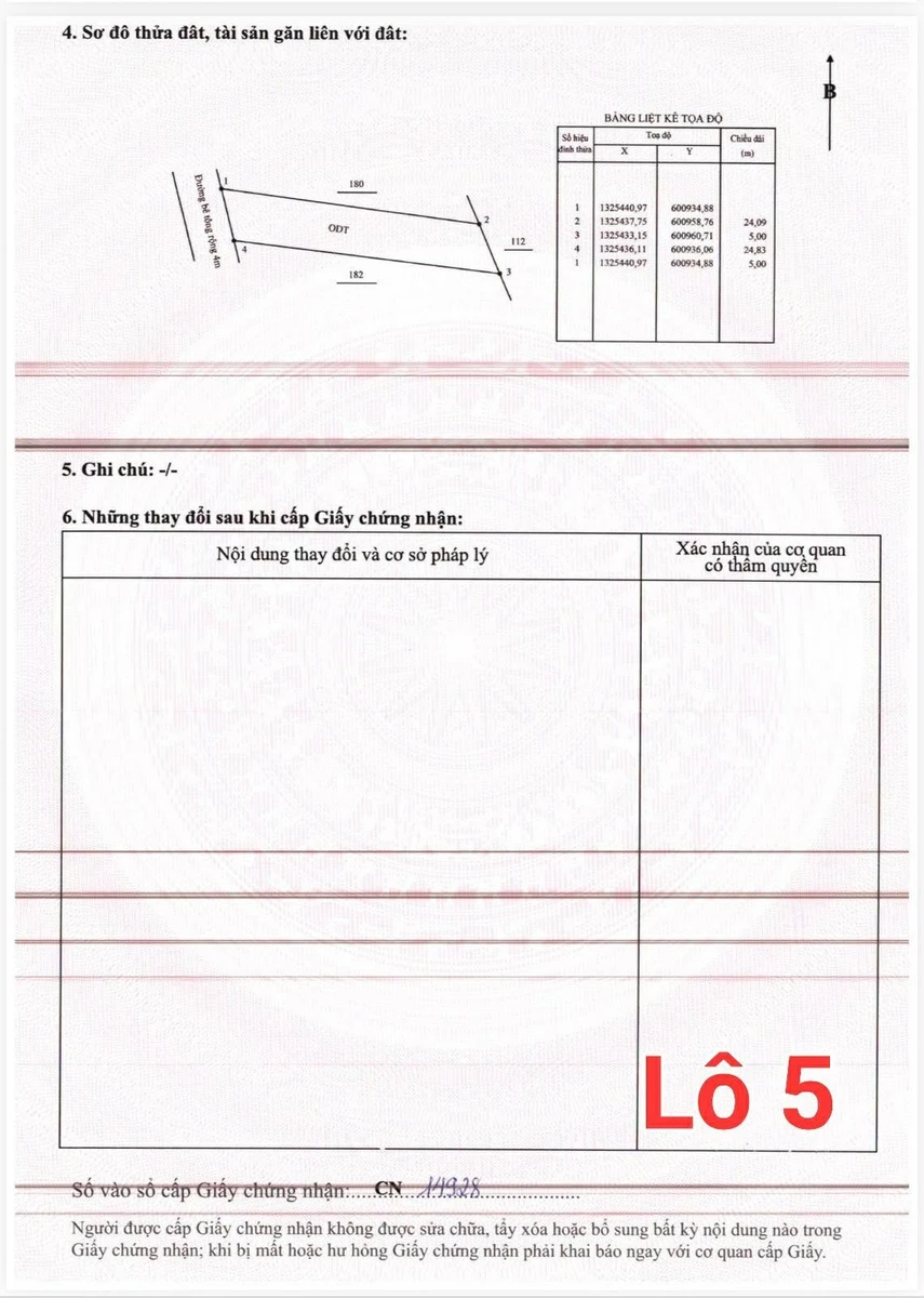 Bán đất nền Cam Ranh 110m² 1 tỷ 4 - Ảnh 1
