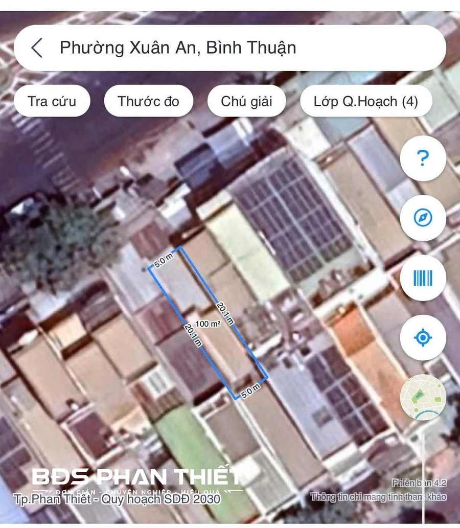 Bán nhà 3 tầng mặt tiền 97 m² Xuân An Phan Thiết 4.5 tỷ - Ảnh thu nhỏ 3