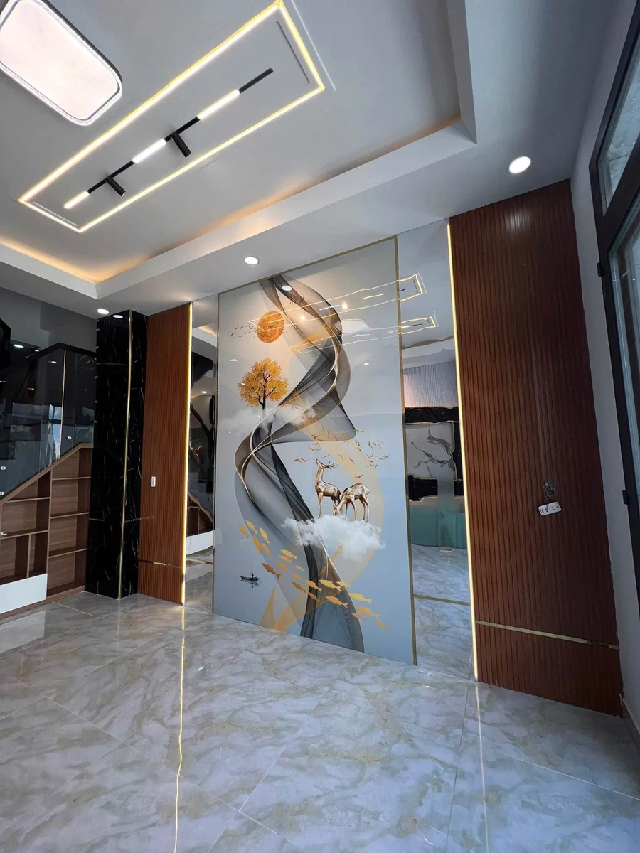Bán nhà phố 96m² gần chợ Hưng Long, Bình Chánh 2,65 tỷ - Ảnh thu nhỏ 4